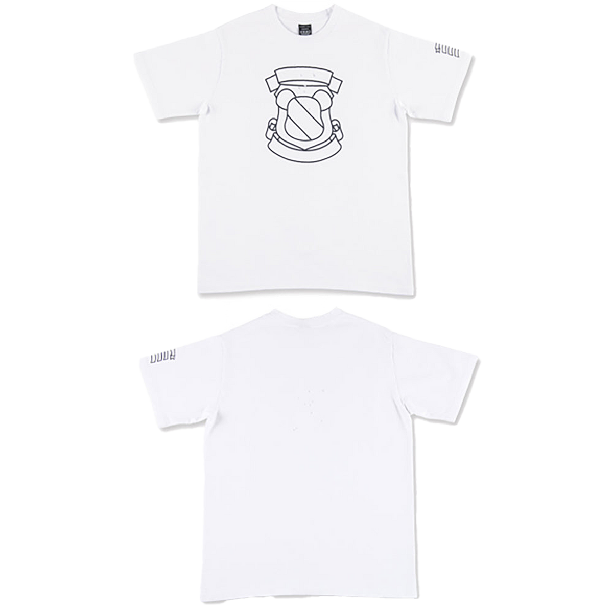 BE@RTEE NUMBER (N)INE-EMBLEM (WHITE)