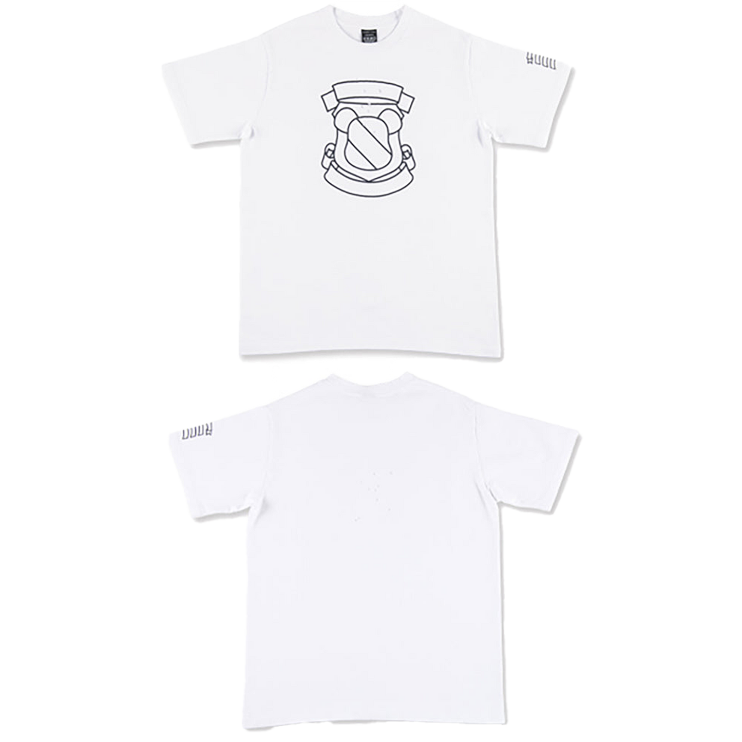 BE@RTEE NUMBER (N)INE-EMBLEM (WHITE)
