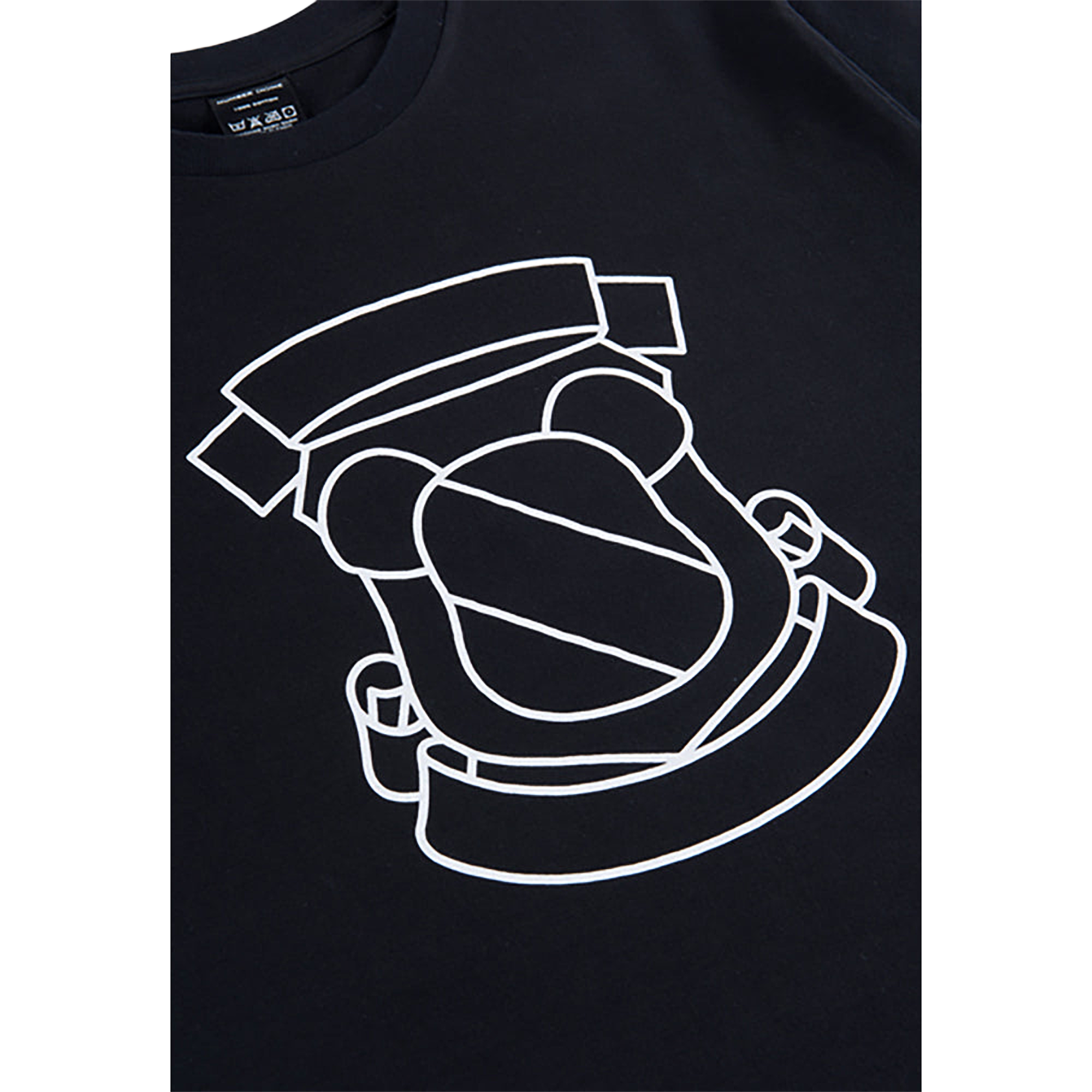 NUMBER (N)INExBE@RTEE EMBLEM（BLACK）