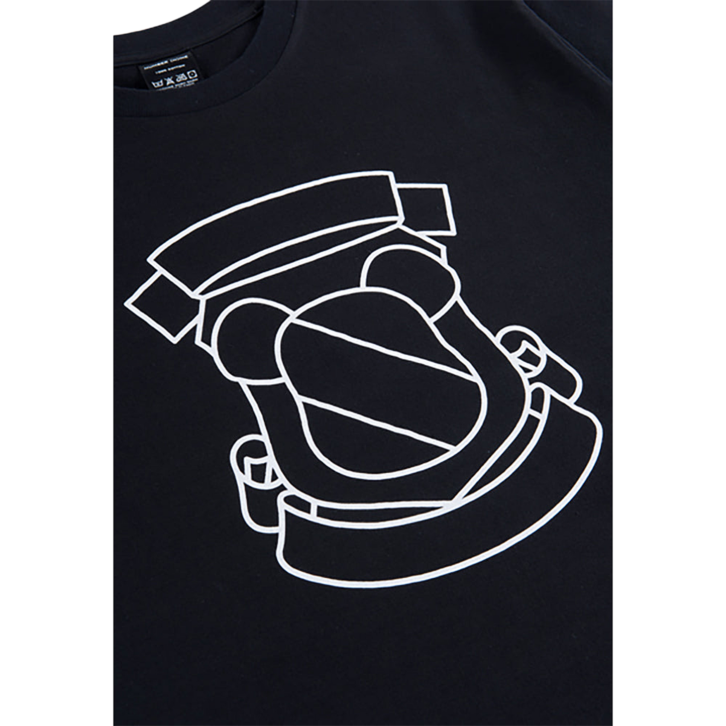 NUMBER (N)INExBE@RTEE EMBLEM（BLACK）