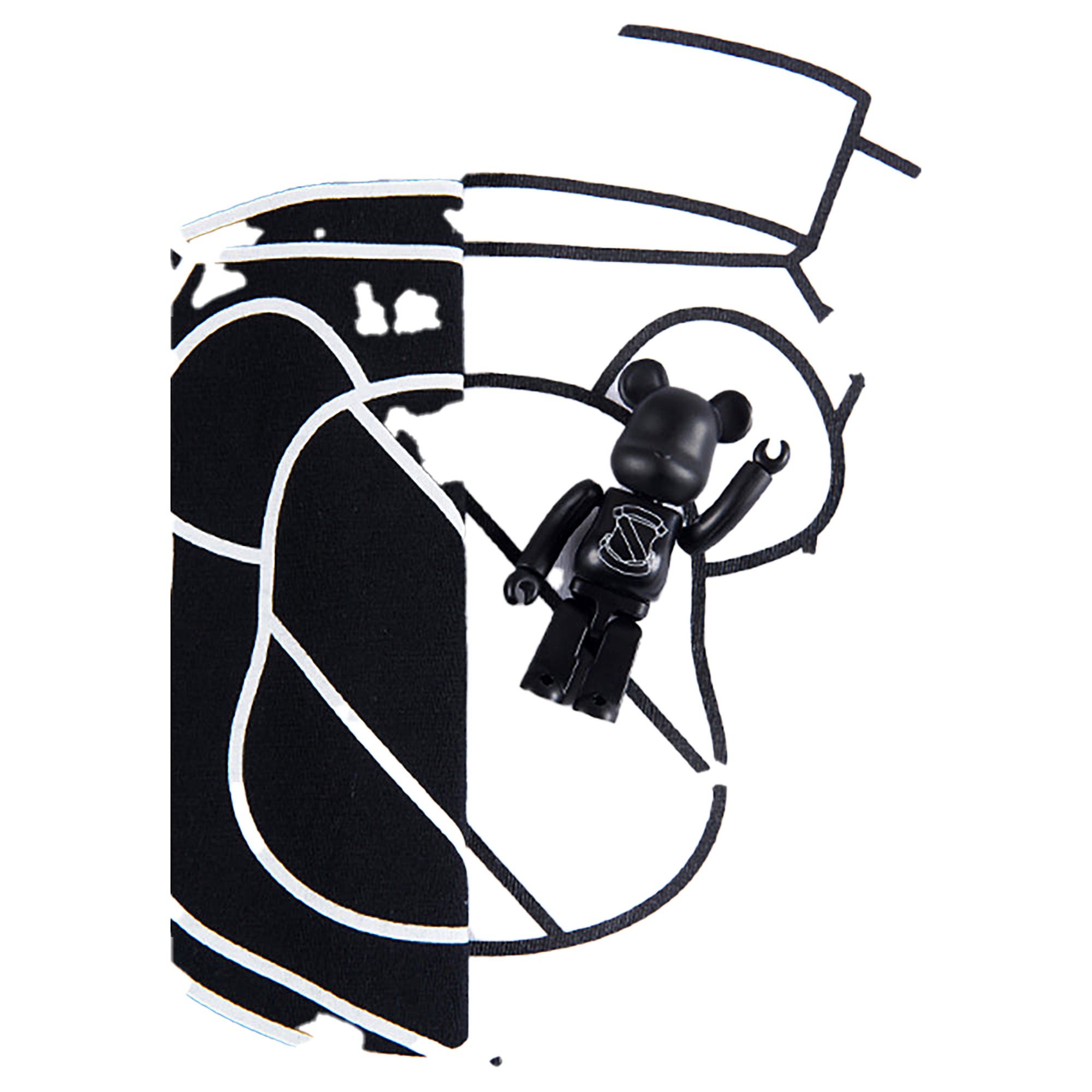 NUMBER (N)INExBE@RTEE EMBLEM（BLACK）