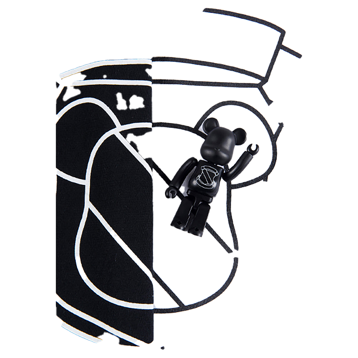 NUMBER (N)INExBE@RTEE EMBLEM（BLACK）