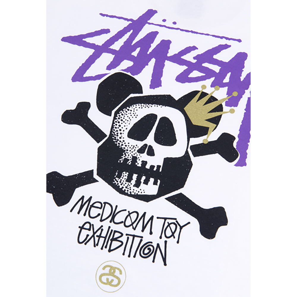 BE@RTEE STUSSY-SKULL BE@R (WHITE)
_2