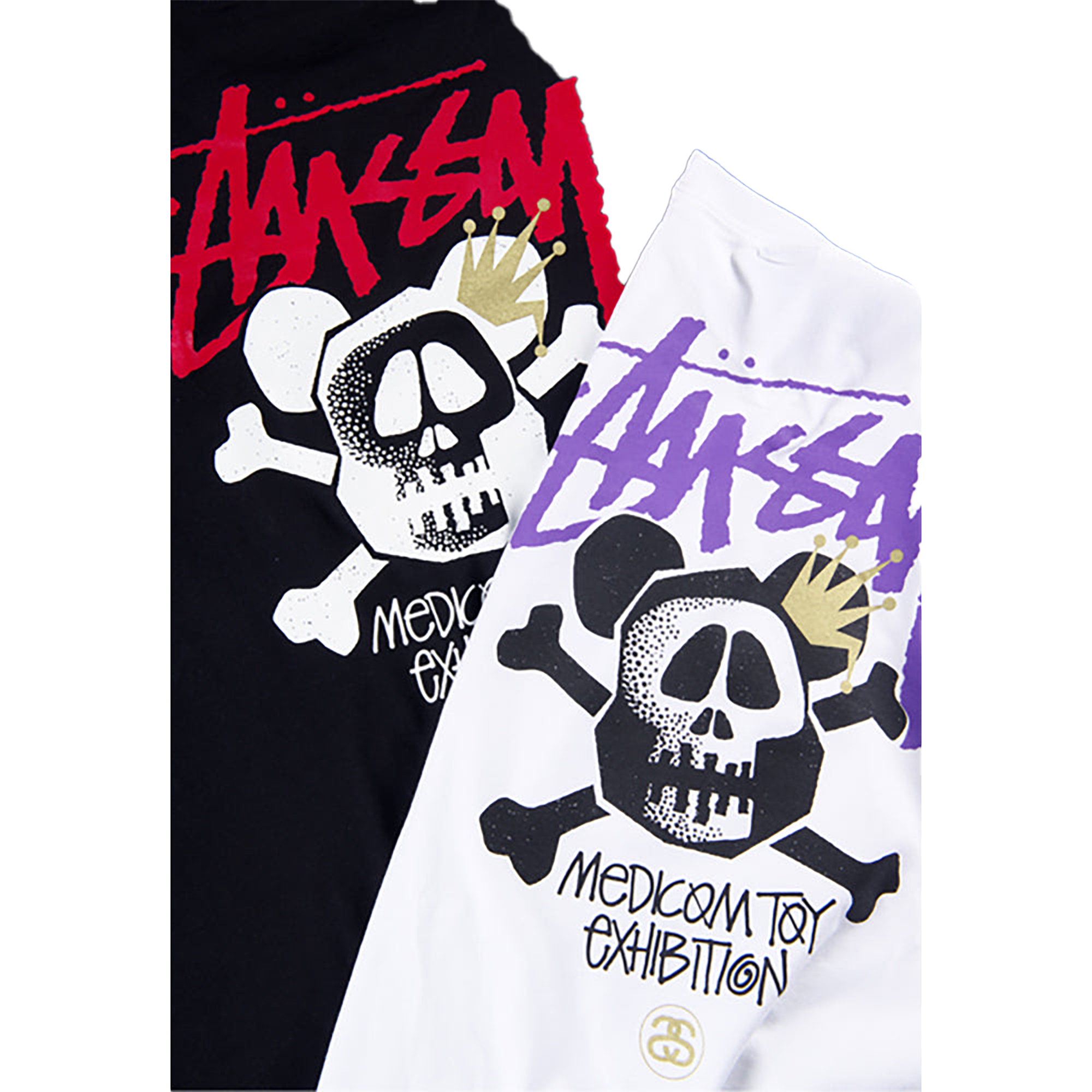 BE@RTEE STUSSY-SKULL BE@R (BLACK)