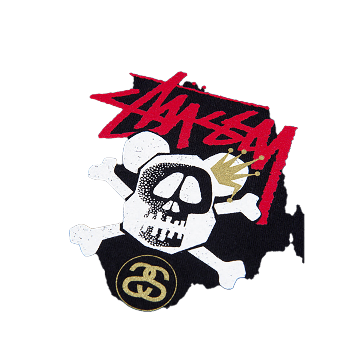 BE@RTEE STUSSY-SKULL BE@R (BLACK)