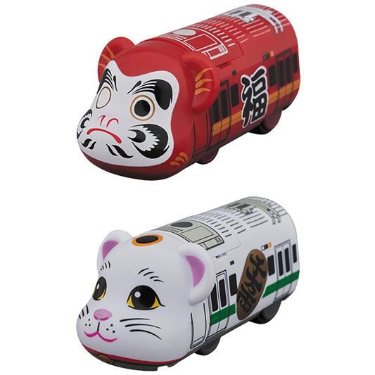 BE@RBRICKTRAIN 達磨(だるま)／招き猫(まねきねこ)