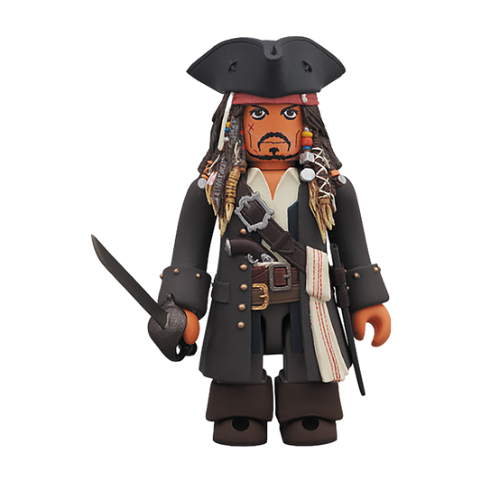KUBRICK Jack Sparrow ＆ BE@RBRICK Blackbeard（On Stranger Tides）