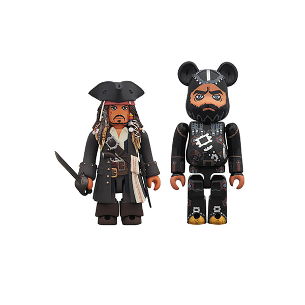 KUBRICK Jack Sparrow ＆ BE@RBRICK Blackbeard（On Stranger Tides