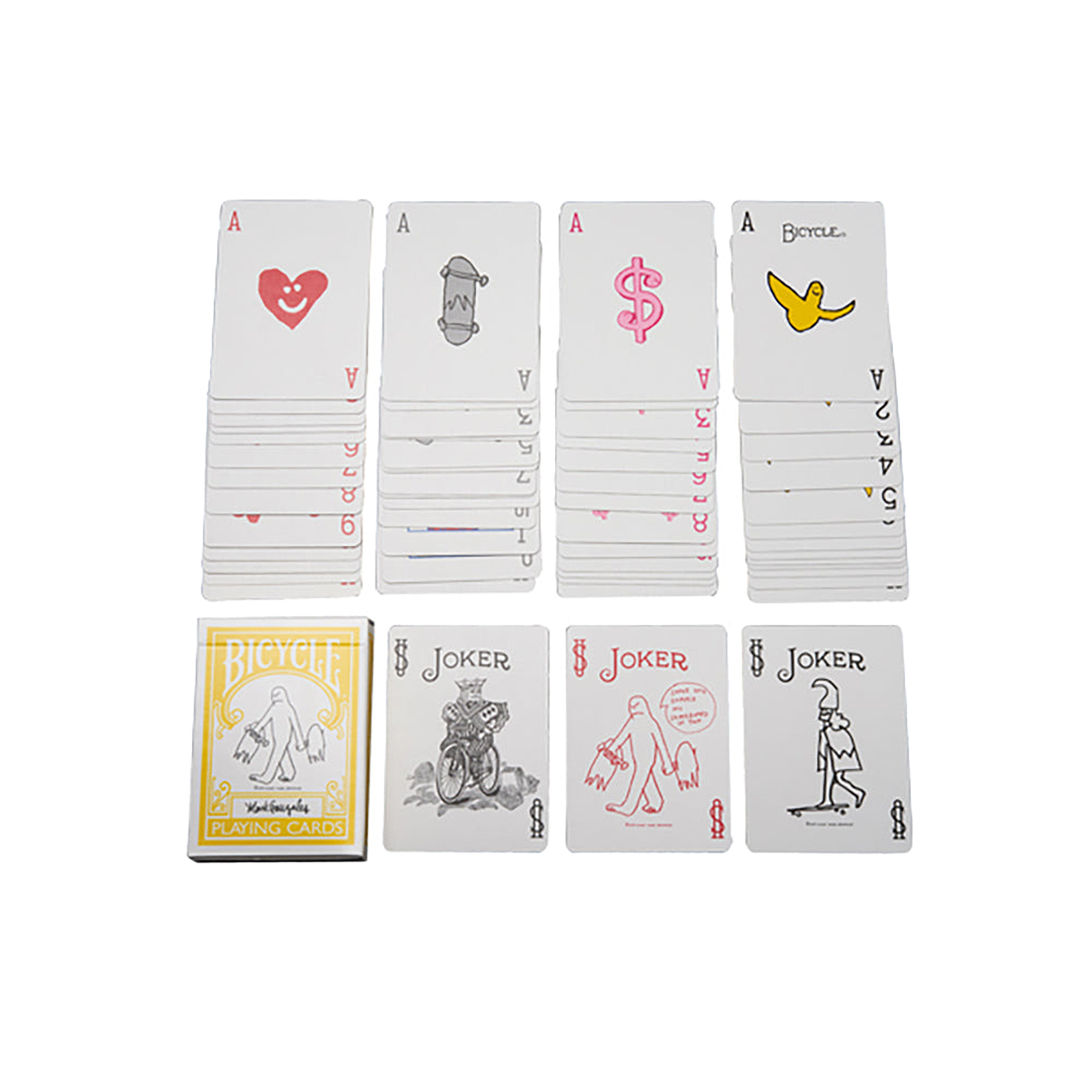 BICYCLE PLAYING CARDS Mark Gonzales