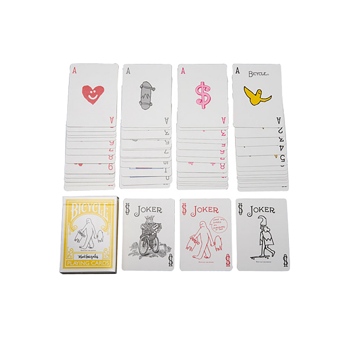 BICYCLE PLAYING CARDS Mark Gonzales