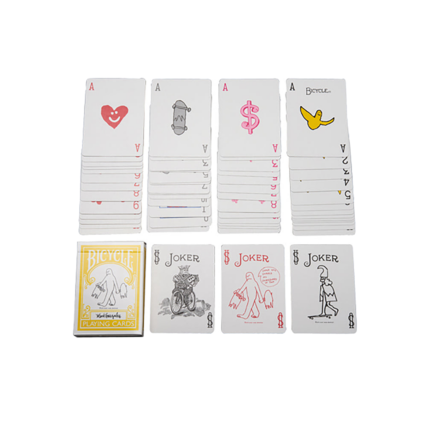 BICYCLE PLAYING CARDS Mark Gonzales