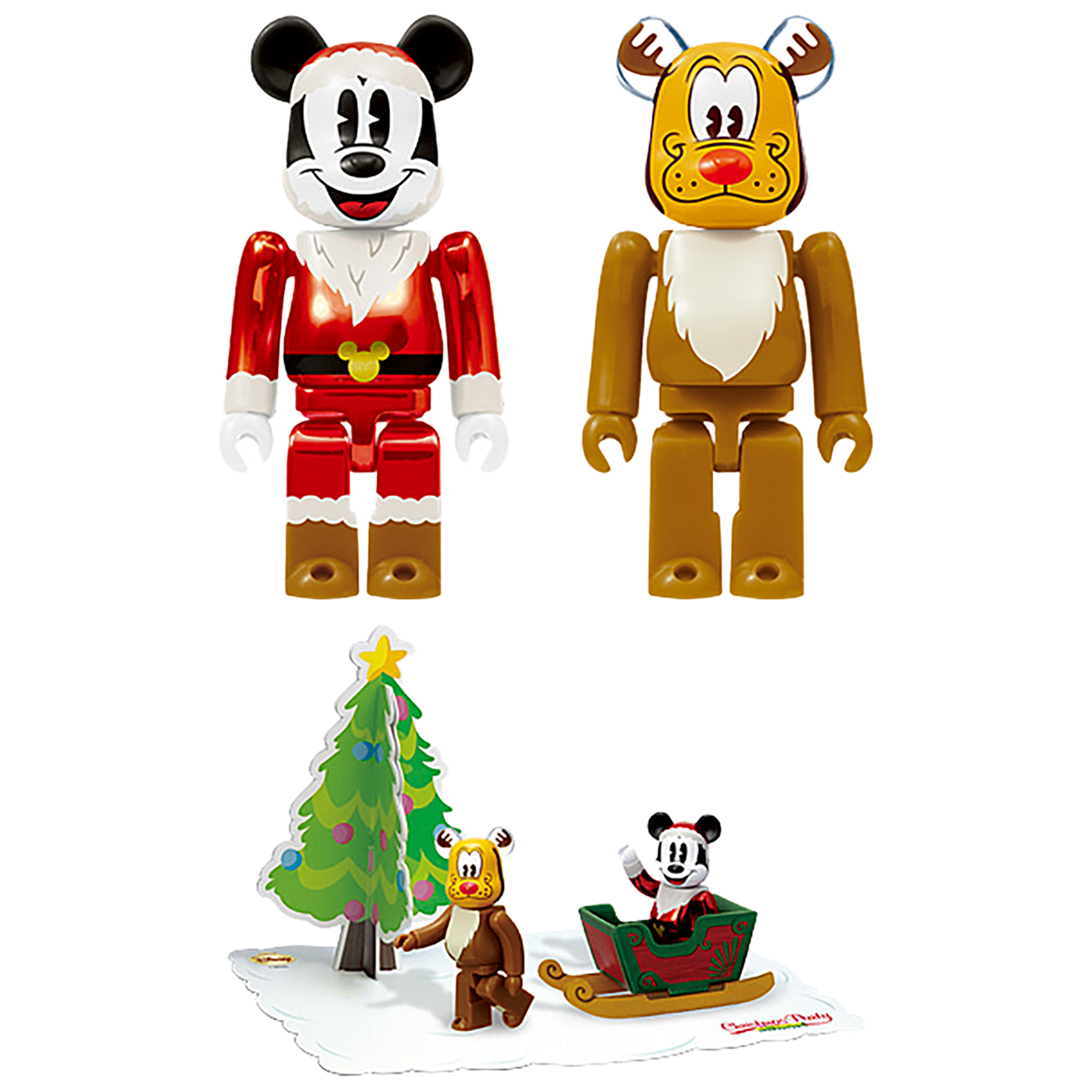 Disney Christmas Party BE@RBRICK Happyくじ