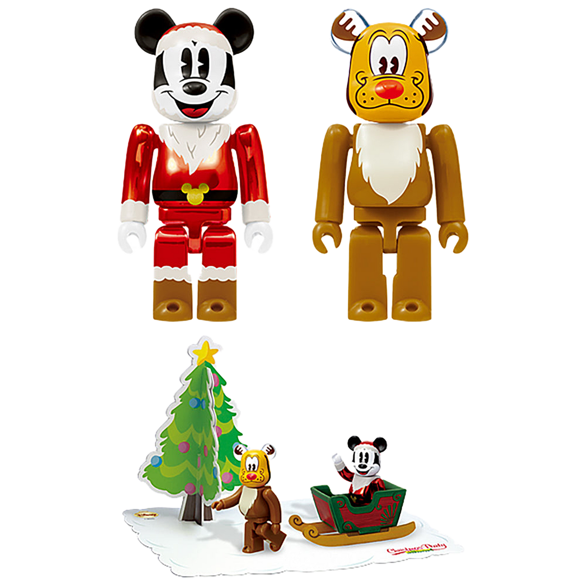 Disney Christmas Party BE@RBRICK Happyくじ
