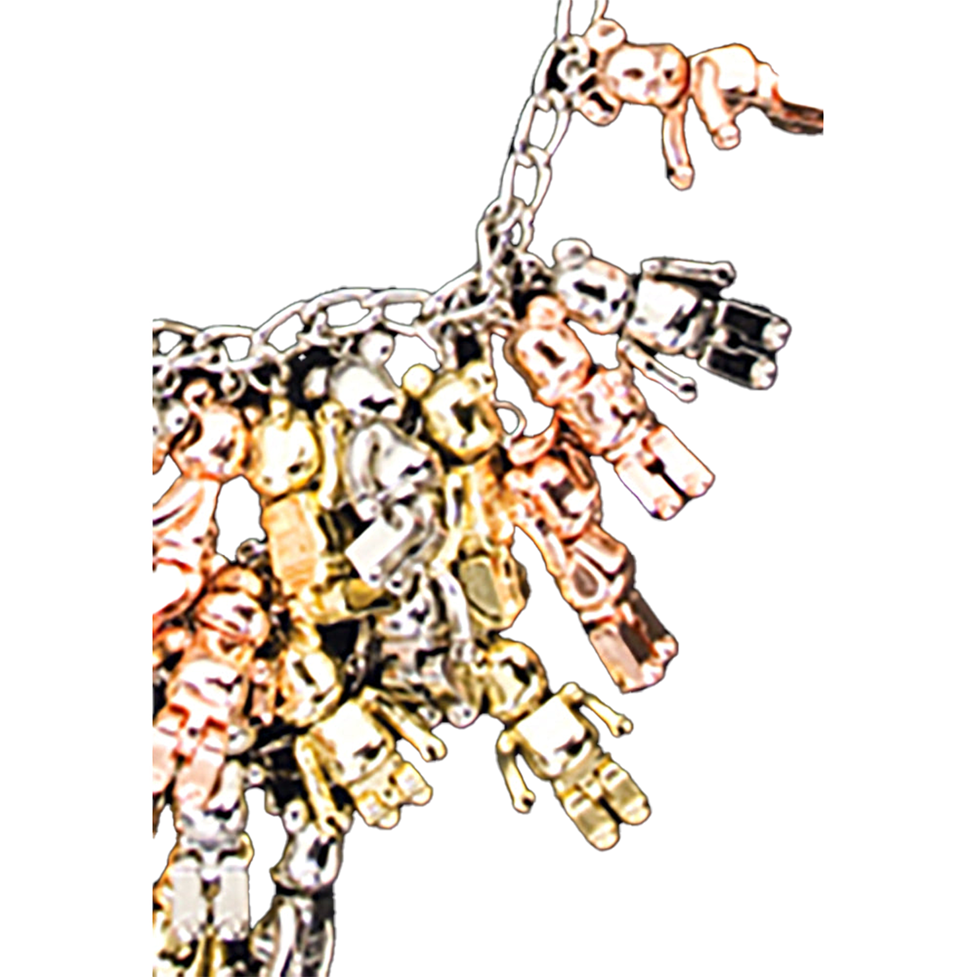 50% METAL BE@RBRICK ACCESSORY Necklace