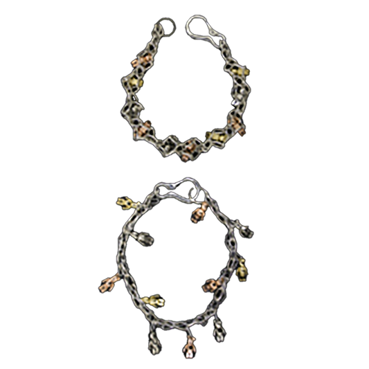 50% METAL BE@RBRICK ACCESSORY Wallet chain