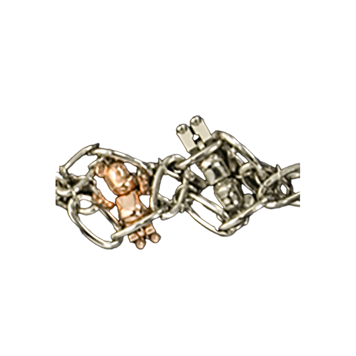 50% METAL BE@RBRICK ACCESSORY Wallet chain