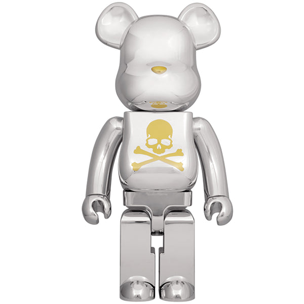 BE@RBRICK mastermind JAPAN CHROME SILVER 1000％ | MEDICOM TOY