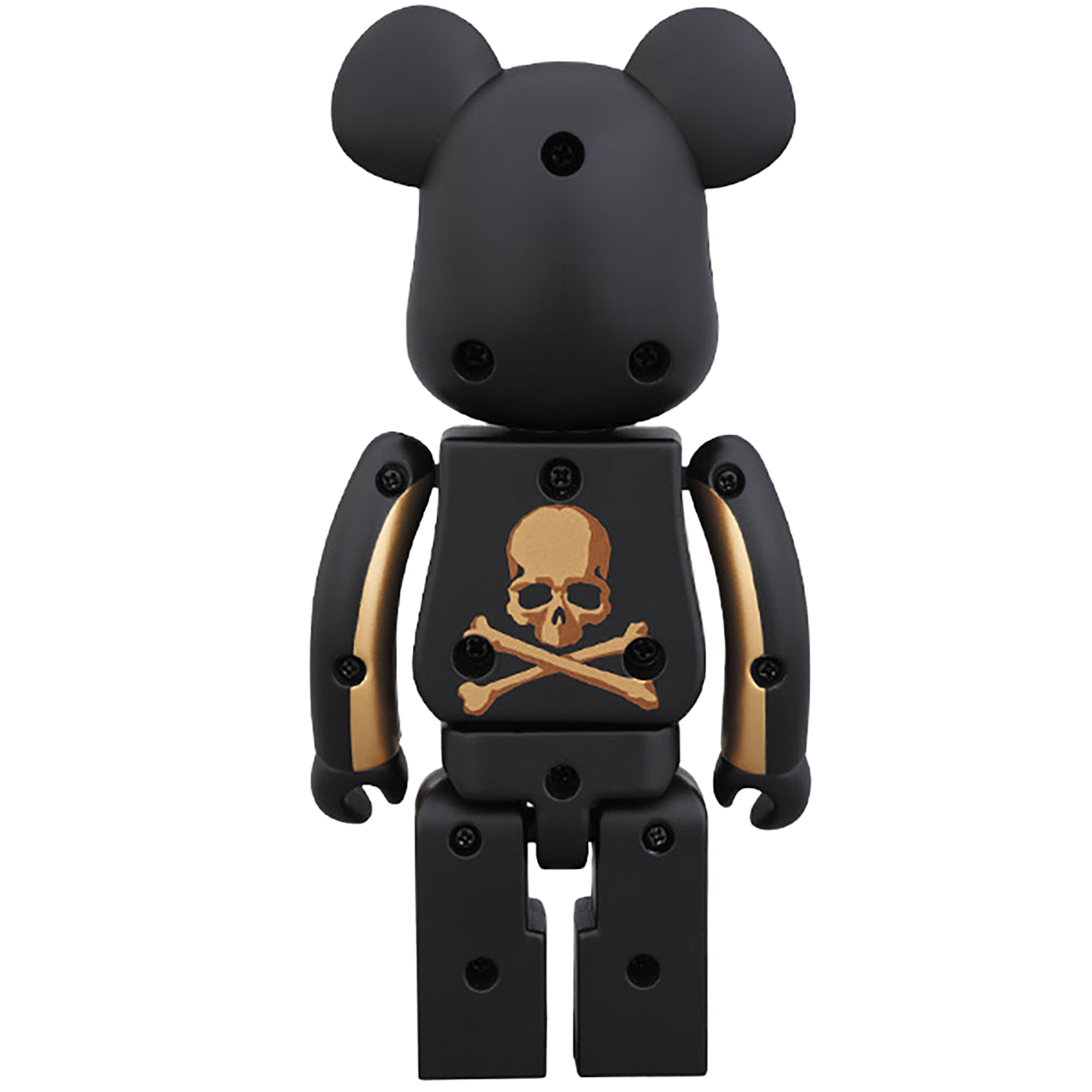 BE@RBRICK 超合金 mastermind JAPAN 2pack GOLD STRIPE ＆ CHROME SILVER