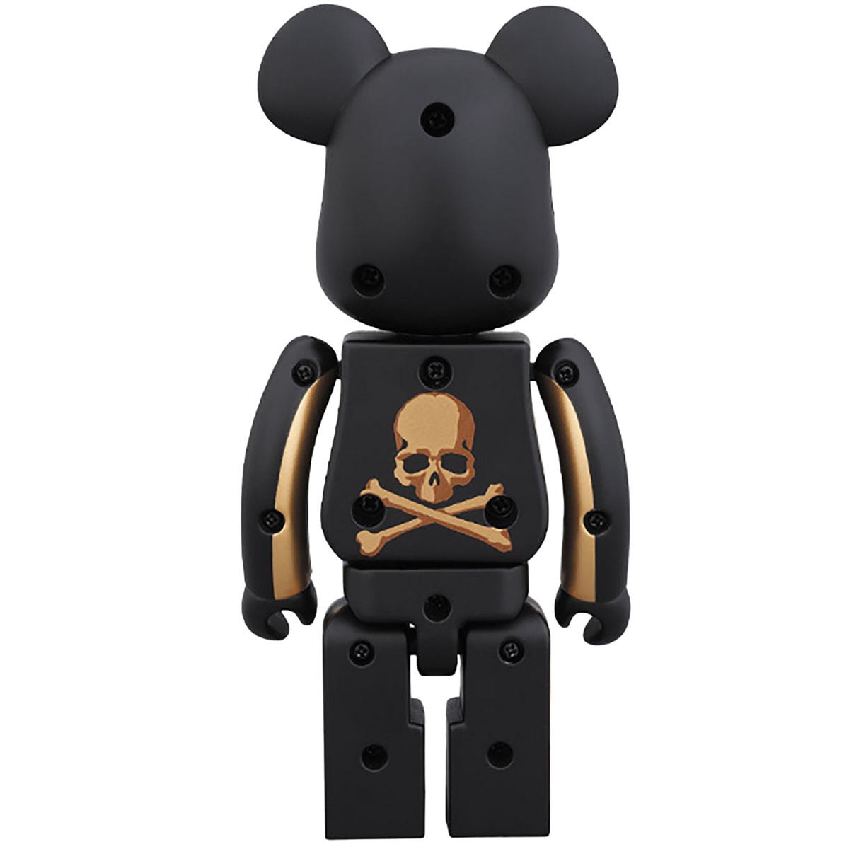 BE@RBRICK 超合金 mastermind JAPAN 2pack GOLD STRIPE ＆ CHROME SILVER