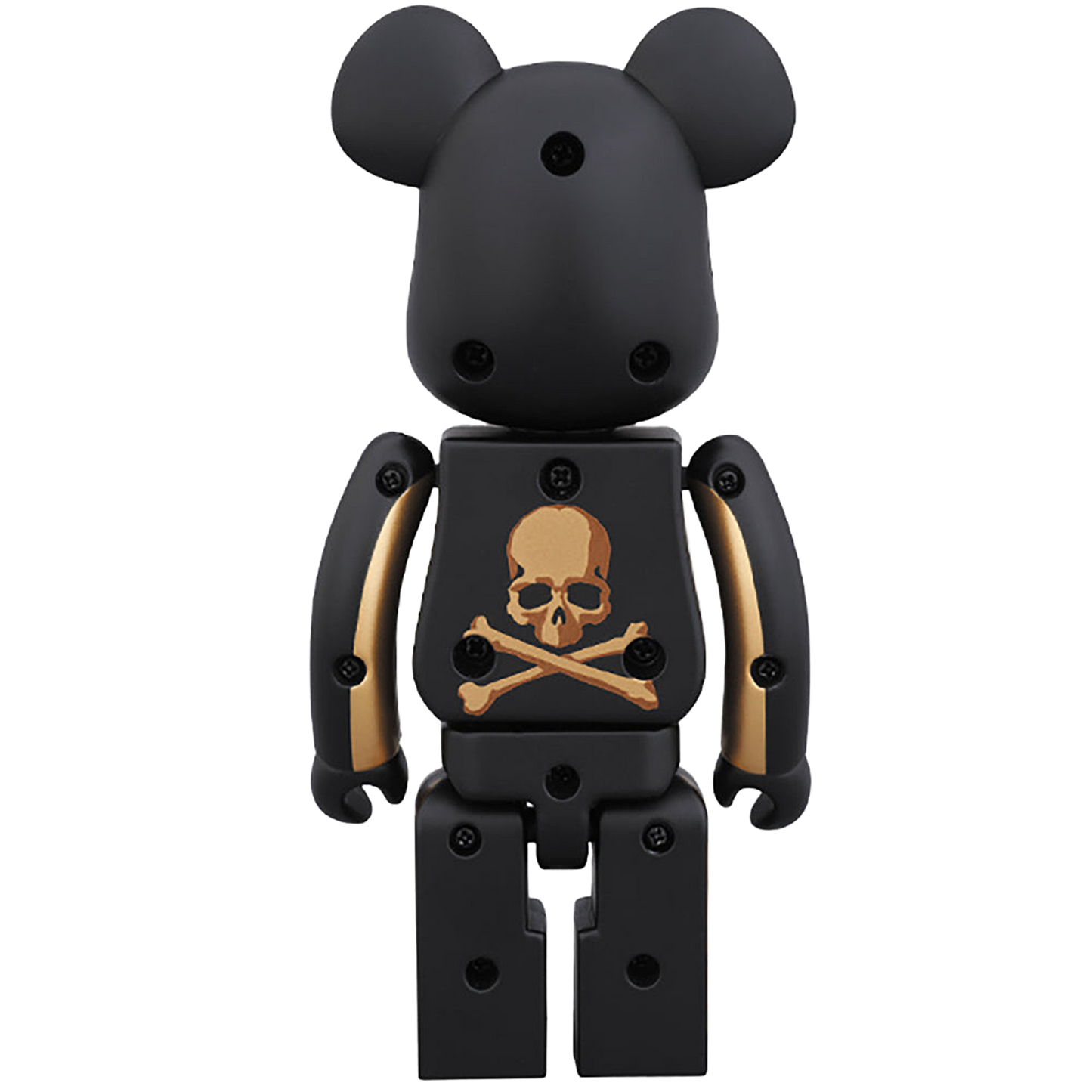 BE@RBRICK 超合金 mastermind JAPAN 2pack GOLD STRIPE ＆ CHROME SILVER