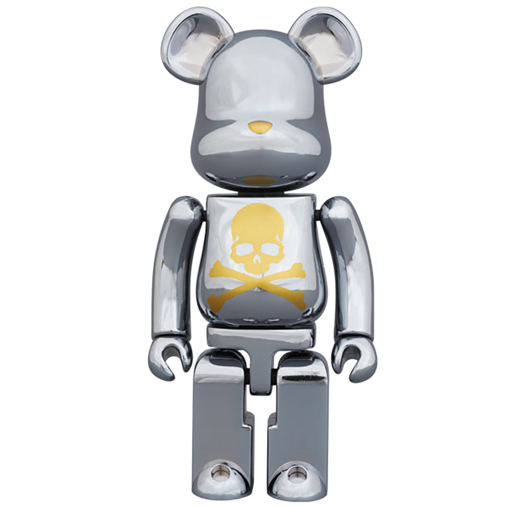 BE@RBRICK 超合金 mastermind JAPAN 2pack GOLD STRIPE ＆ CHROME SILVER_3