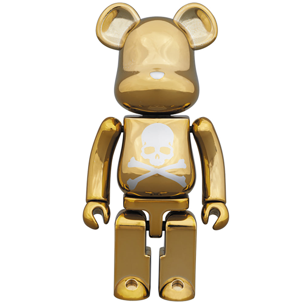BE@RBRICK 超合金 mastermind JAPAN 2pack SILVER STRIPE ＆ CHROME GOLD_3