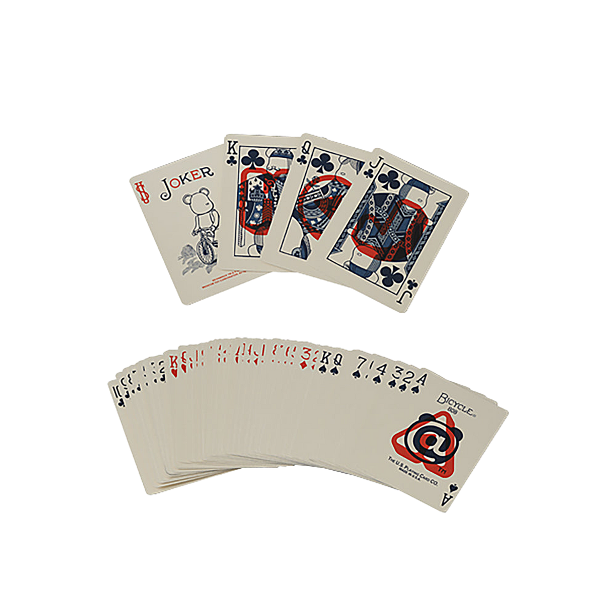 BE@RBRICK BICYCLE PLAYING CARDS