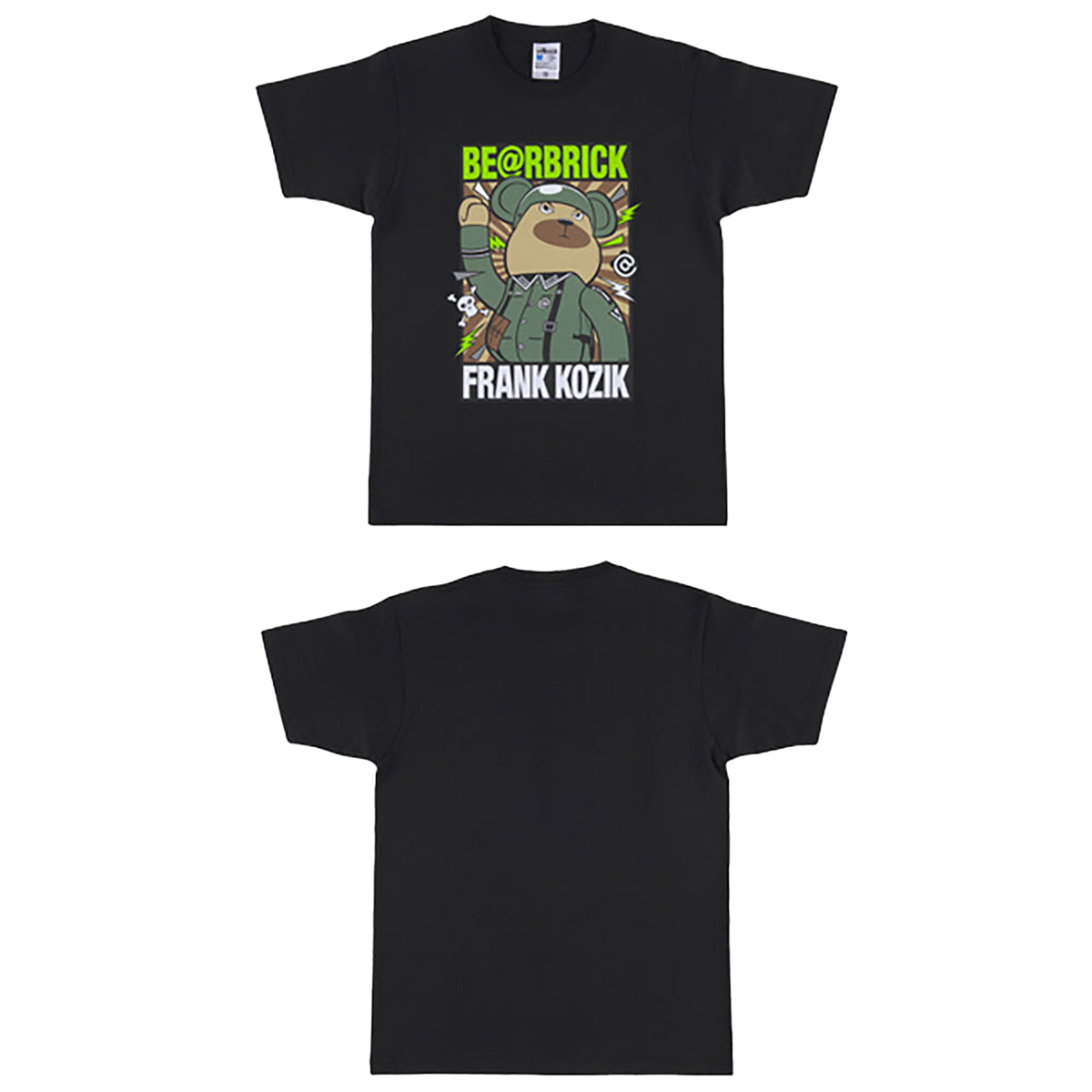 BE@RTEE FRANK KOZIK-SOLDIER（BLACK）