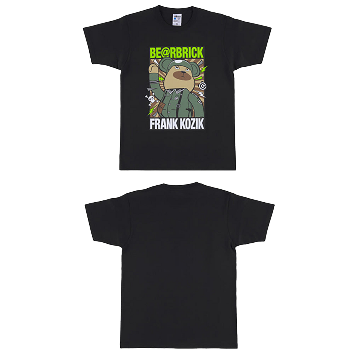 BE@RTEE FRANK KOZIK-SOLDIER（BLACK）
