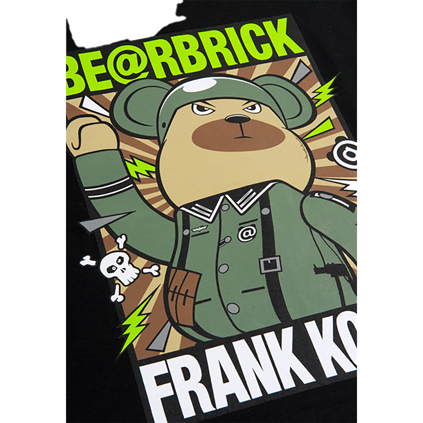 BE@RTEE FRANK KOZIK-SOLDIER（BLACK）