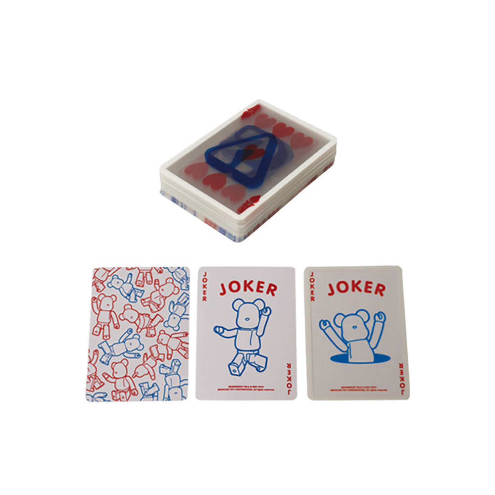 BE@RBRICK CLEAR & SOLID PLAYING CARDS_0