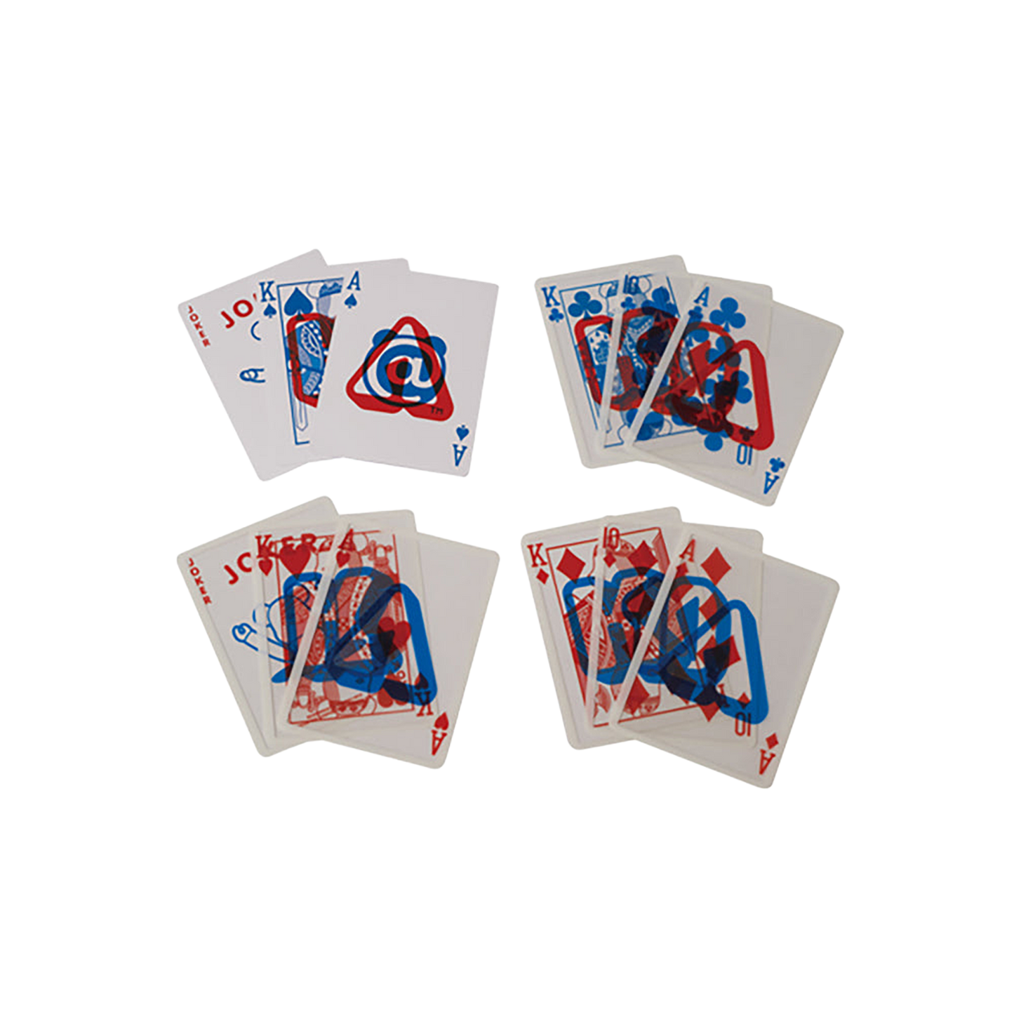 BE@RBRICK CLEAR & SOLID PLAYING CARDS