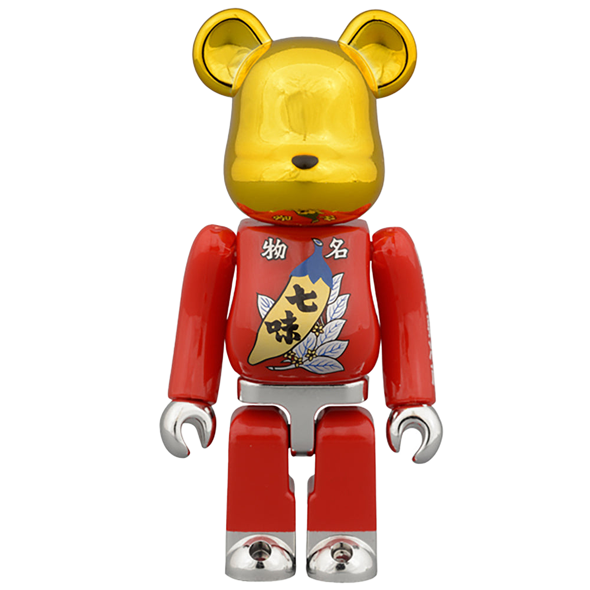 根元 八幡屋礒五郎七味 BE@RBRICK + 七味唐からし＠缶 セット