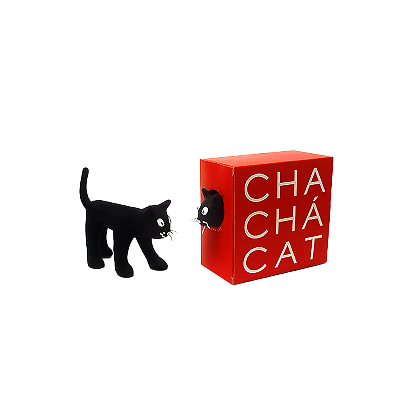 RUBBER TOY CHACHA CAT