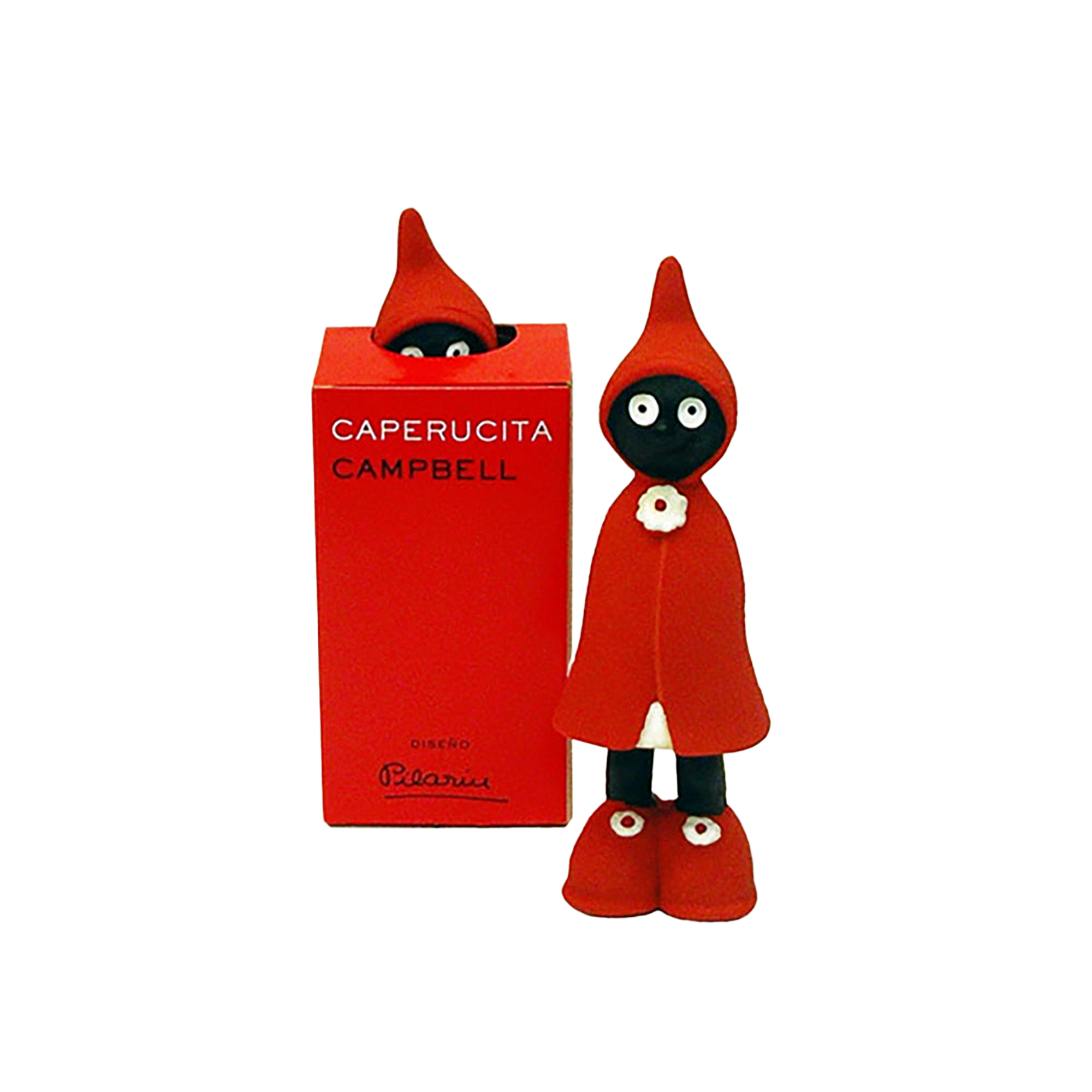 RUBBER TOY CAPERUCITA CAMPBELL
