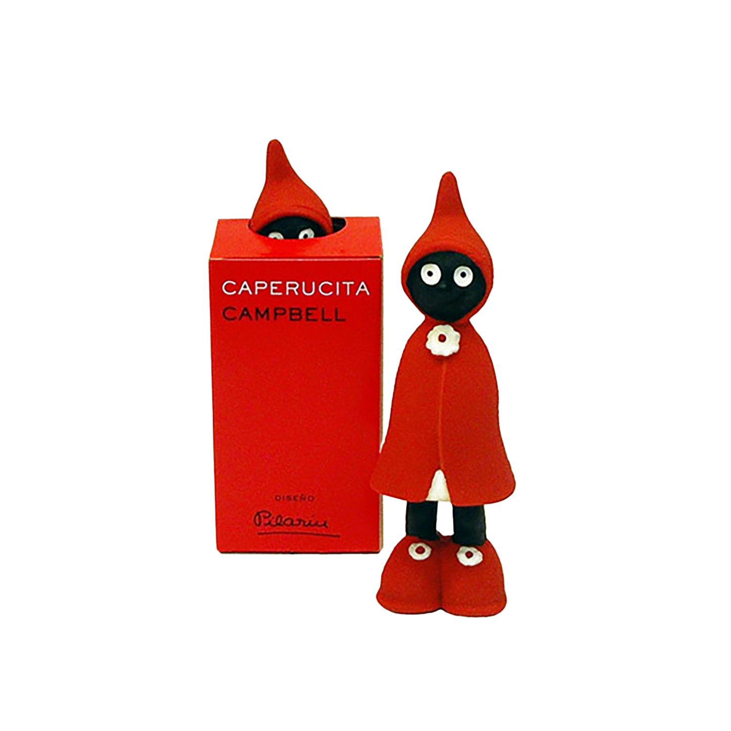 RUBBER TOY CAPERUCITA CAMPBELL