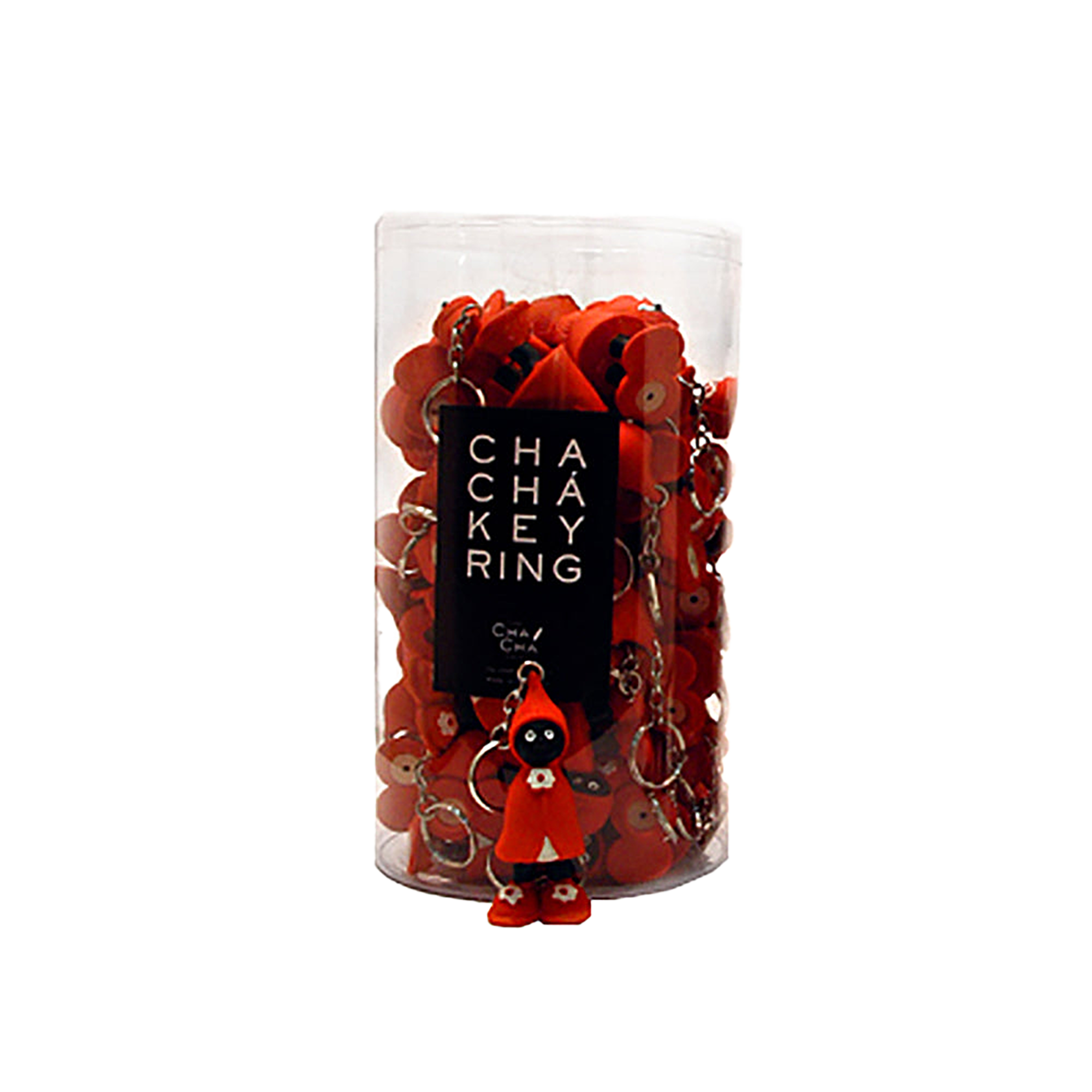 RUBBER KEYRING CAPERUCITA