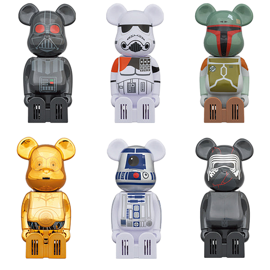 smartin BE@RBRICK 星球大战 达斯·维德／沙兵／波巴·费特／C-3PO／R2-D2／凯洛·伦