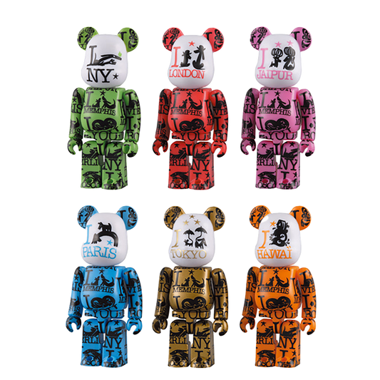 Caperino&Peperone ー A ROUND WORLD BE@RBRICK 100% 6体セット