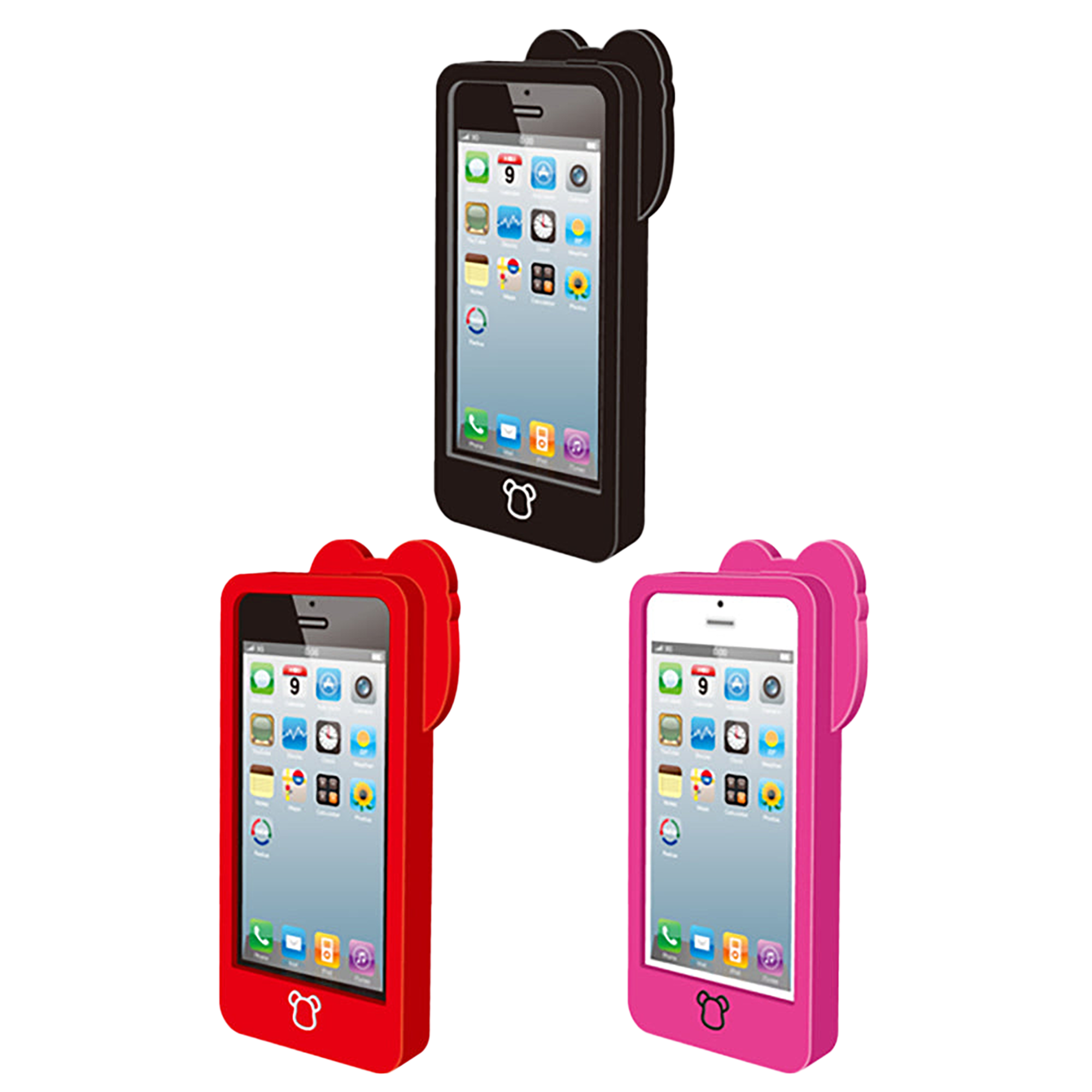 BE@RBRICK silicone case for iPhone 5