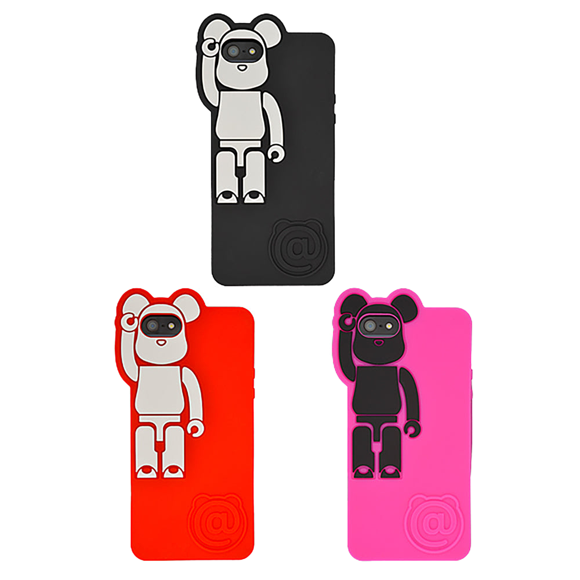 BE@RBRICK silicone case for iPhone 5