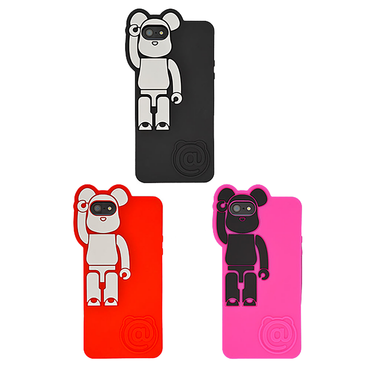 BE@RBRICK silicone case for iPhone 5