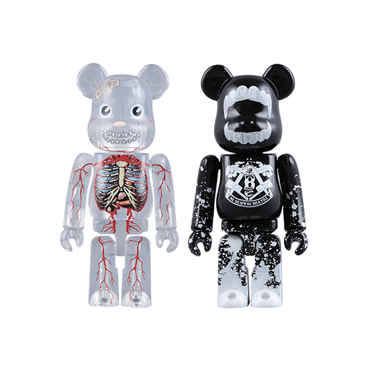DR.ROMANELLI & BUTCHER BLOCK BE@RBRICK 2PCS SET