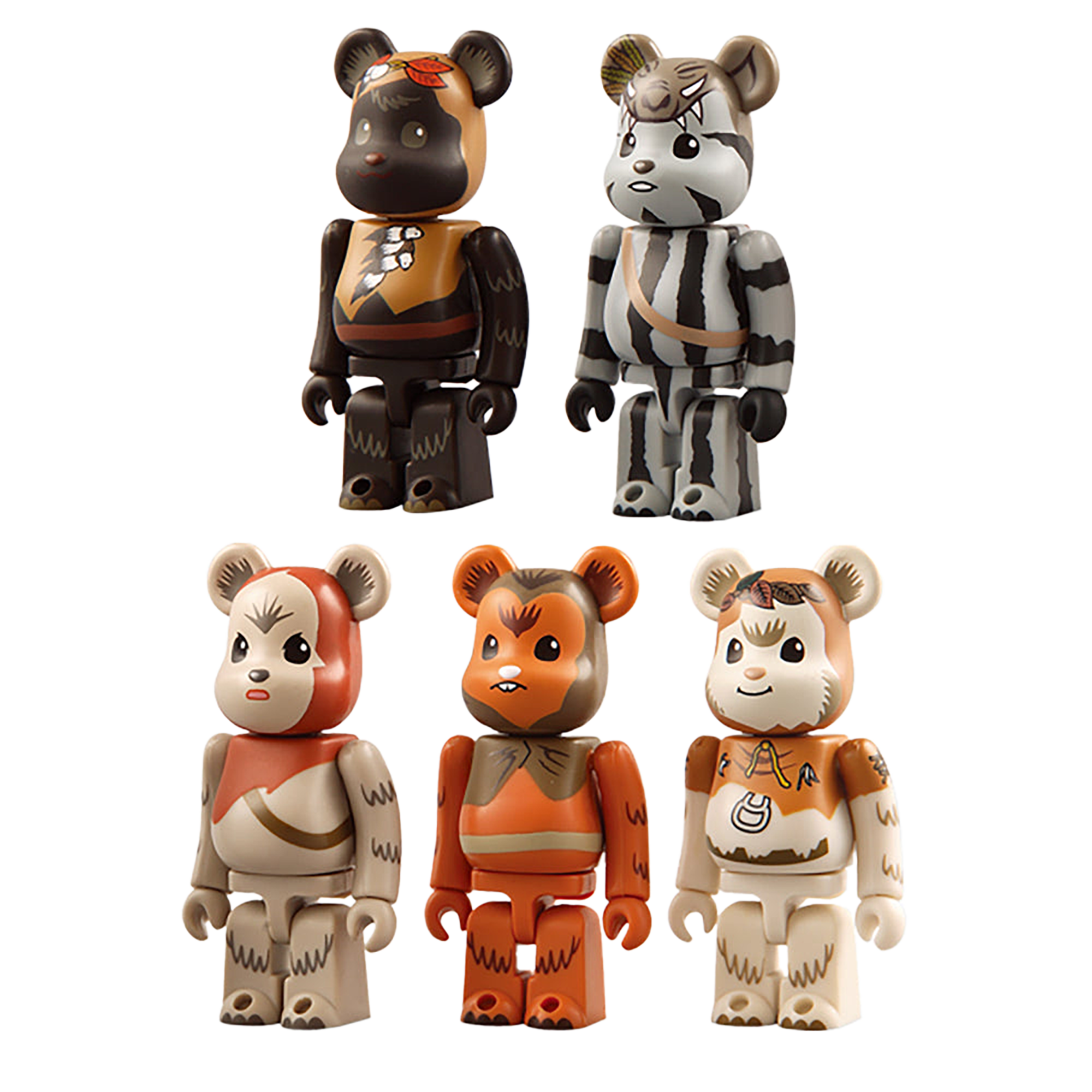 EWOK(TM) BE@RBRICK 5PC SET