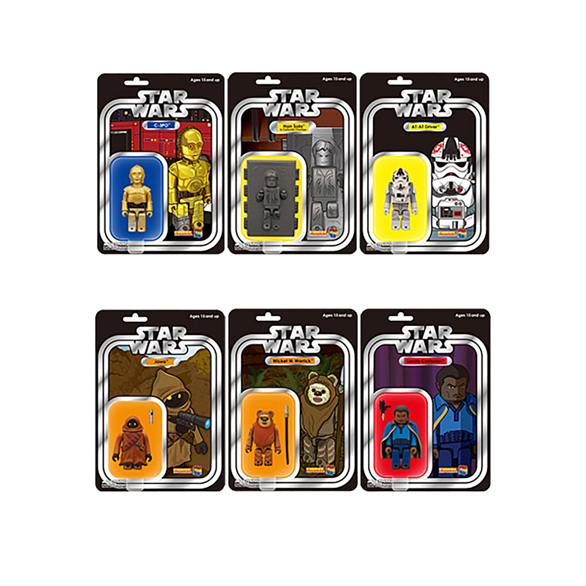 スター・ウォーズ キューブリック シリーズ3 6パック セット