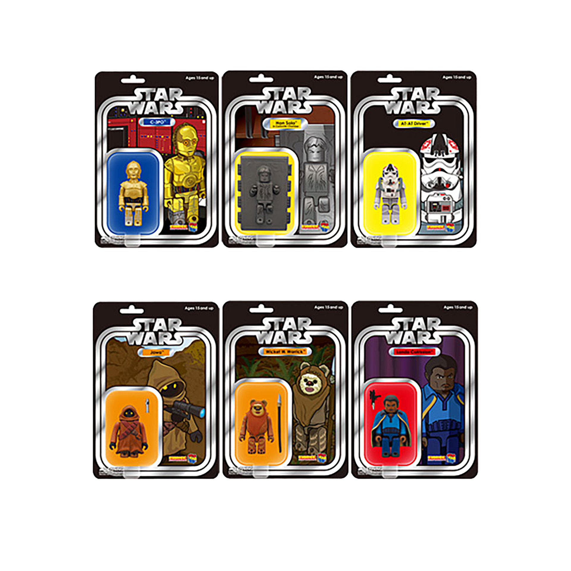 スター・ウォーズ キューブリック シリーズ3 6パック セット