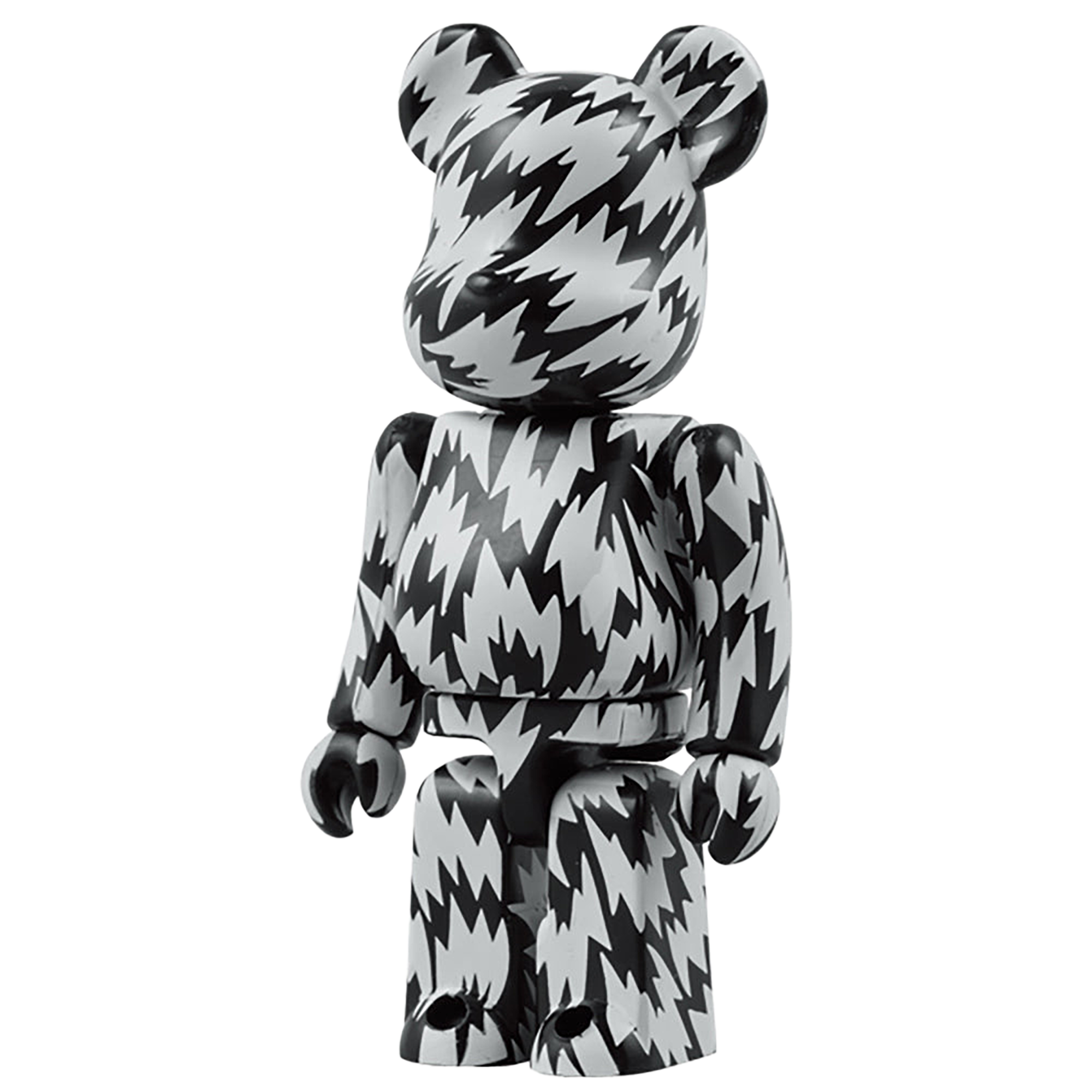 100% & 400% BE@RBRICK ELEY KISHIMOTO BLACK×WHITE
