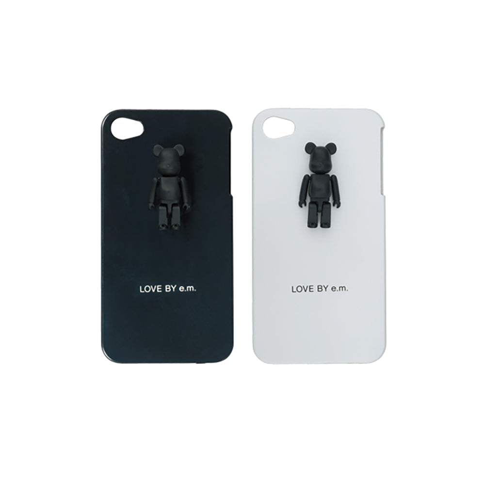 LOVE BY e.m. 50% BE@RBRICK iPhone ケース_0