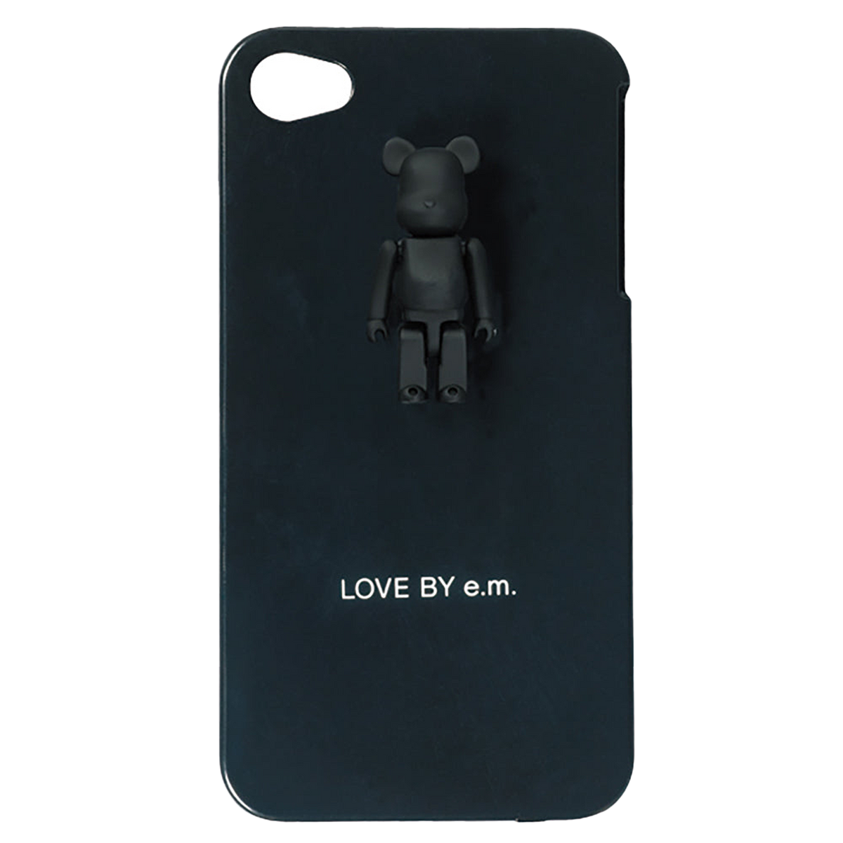 LOVE BY e.m. 50% BE@RBRICK iPhone ケース