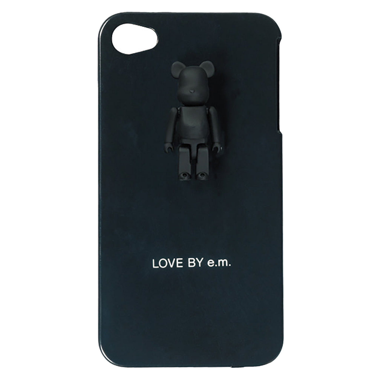 LOVE BY e.m. 50% BE@RBRICK iPhone ケース